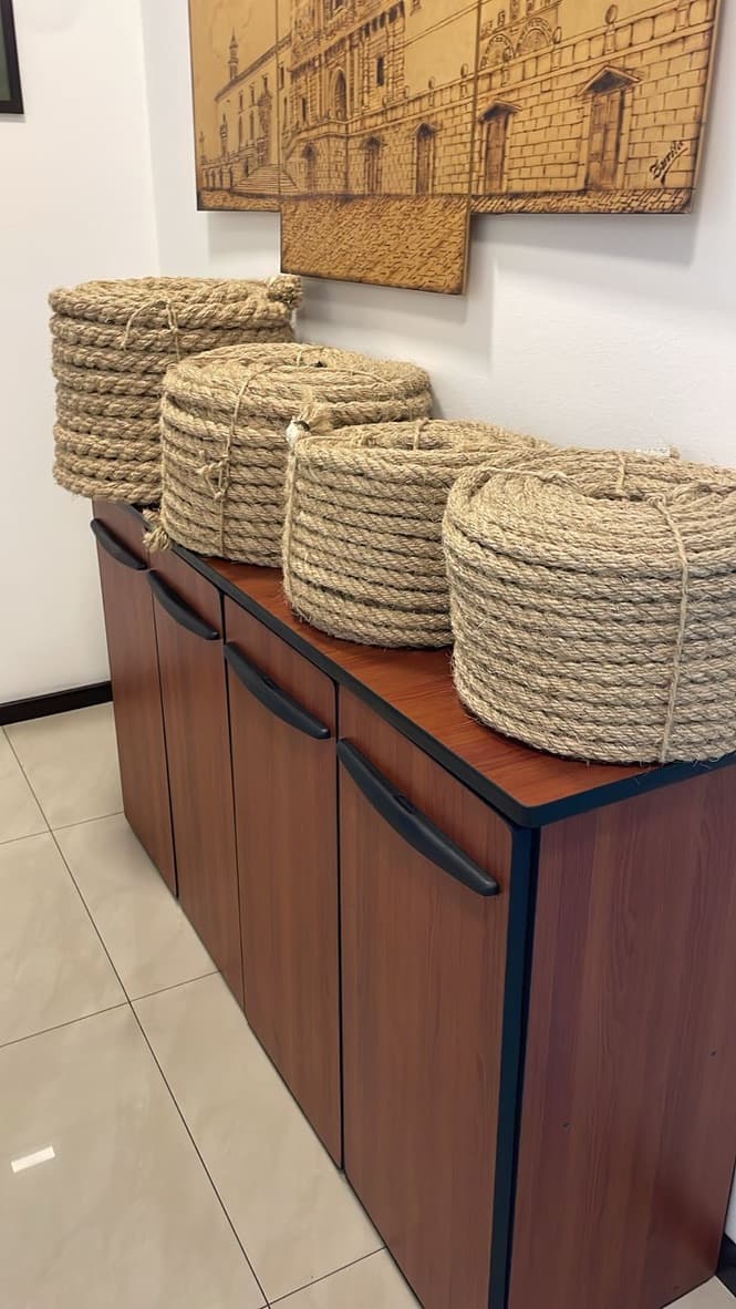 Abaca cabo (hawser) – marine and industrial mooring rope – Pacha Fibers